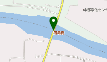 薄場橋の地図画像