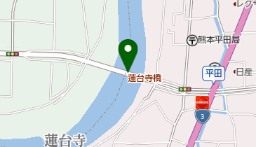 蓮台寺橋の地図画像