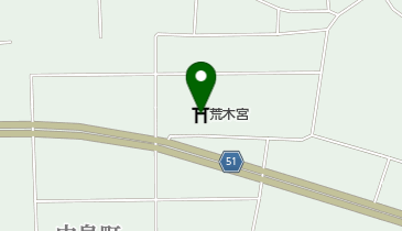 荒木宮の地図画像