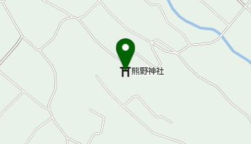 熊野神社の地図画像