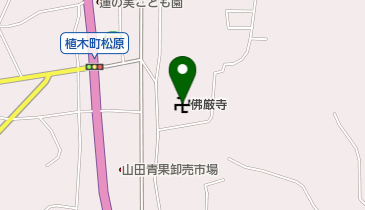 佛厳寺の地図画像