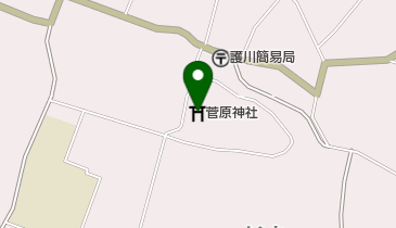 菅原神社の地図画像