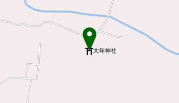 大年神社の地図画像