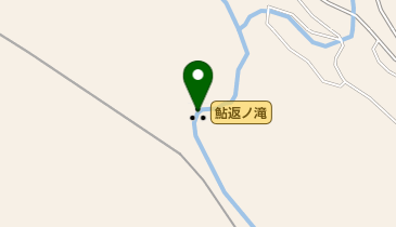 鮎返ノ滝の地図画像