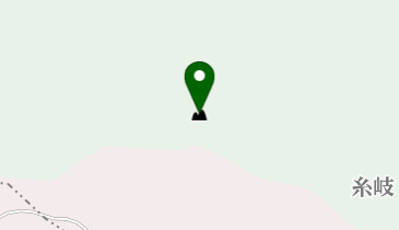 帆柱岳の地図画像