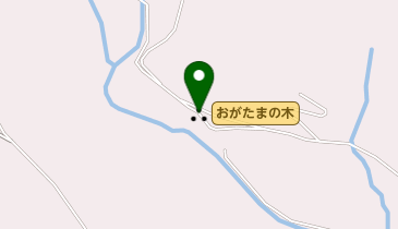 おがたまの木の地図画像