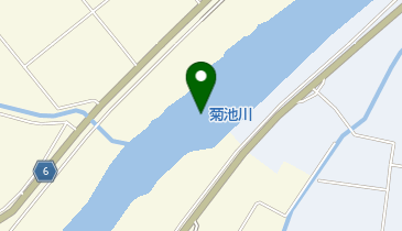 菊池川の地図画像