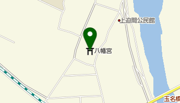 八幡宮の地図画像