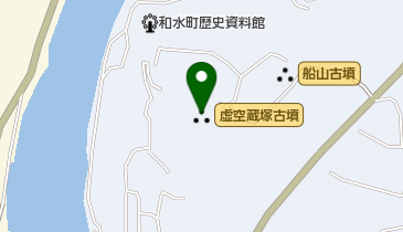 虚空蔵塚古墳の地図画像