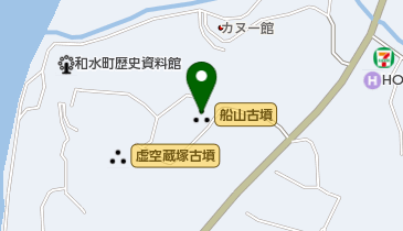 船山古墳の地図画像