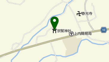 宗繁神社の地図画像