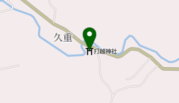 打越神社の地図画像