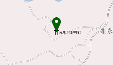 赤坂熊野神社の地図画像