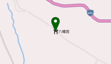 八幡宮の地図画像