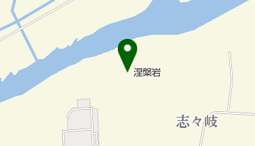 涅槃岩の地図画像