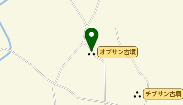 オブサン古墳の地図画像