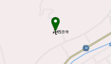 西念寺の地図画像