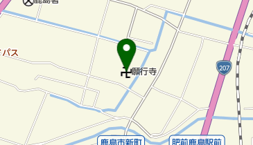 願行寺の地図画像