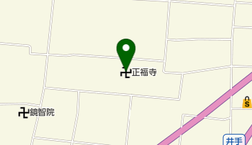 正福寺の地図画像