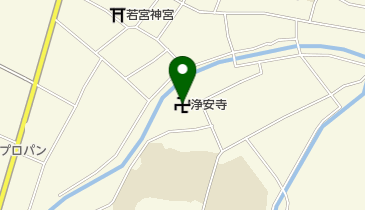 浄安寺の地図画像