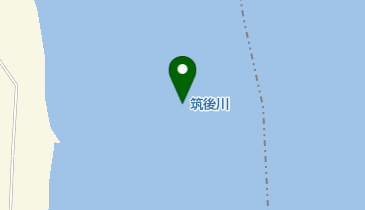 筑後川の地図画像