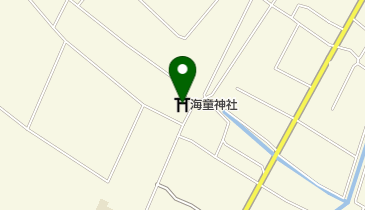 海童神社の地図画像