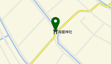海童神社の地図画像