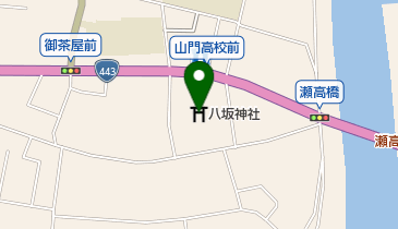 八坂神社の地図画像