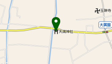 天満神社の地図画像