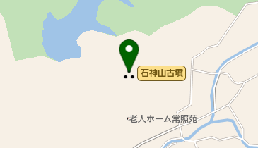 石神山古墳の地図画像