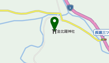 金比羅神社の地図画像