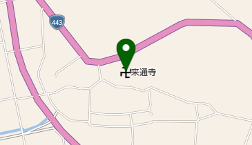 来通寺の地図画像