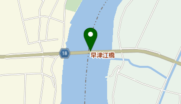 早津江橋の地図画像