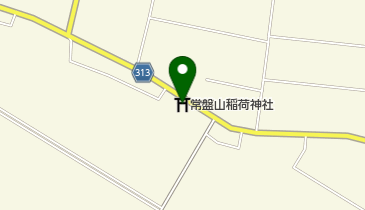 常盤山稲荷神社の地図画像
