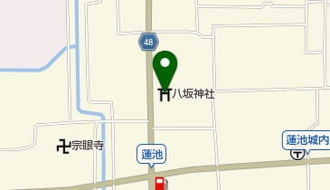 八坂神社の地図画像