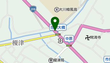 花宗大橋の地図画像
