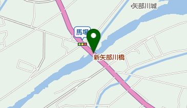 新矢部川橋の地図画像