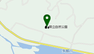 県立自然公園の地図画像