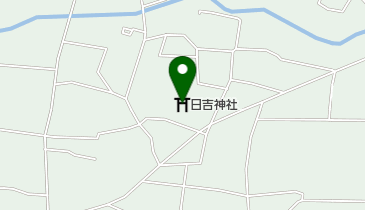 日吉神社の地図画像