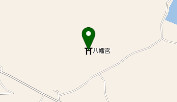 八幡宮の地図画像