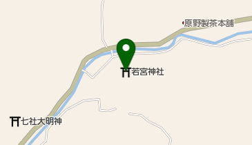 若宮神社の地図画像