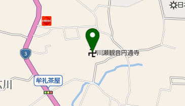 川瀬観音円通寺の地図画像