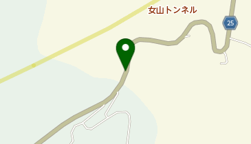 女山峠の地図画像