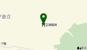 正現稲荷の地図画像