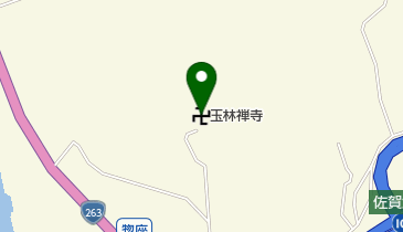 玉林禅寺の地図画像