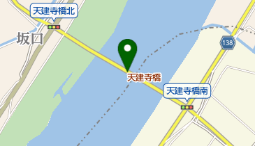 天建寺橋の地図画像