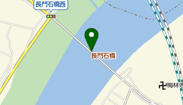 長門石橋の地図画像