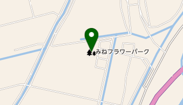 みねフラワーパークの地図画像