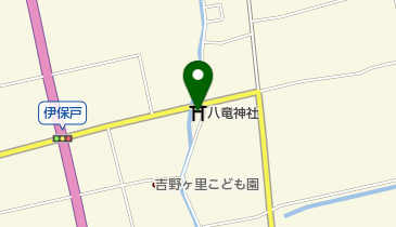 八竜神社の地図画像
