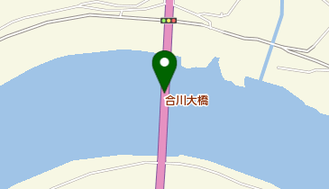合川大橋の地図画像